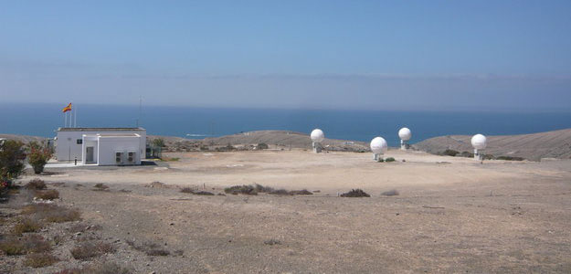 The Maspalomas station in the Canary Island has an ESA-built Maspalomas Medium-Earth Orbit Local User Terminal (MEOLUT).