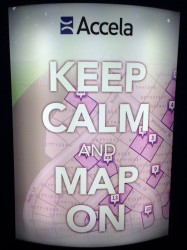 A message from Accela: Keep Calm and Map On.