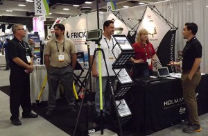 The Holman's booth at Esri UC 2015. (Photo: Tracy Cozzens)