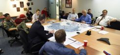 A 2016 wargame involving the Air Force and Navy at the Naval Postgraduate School. (Photo: U.S. Navy)