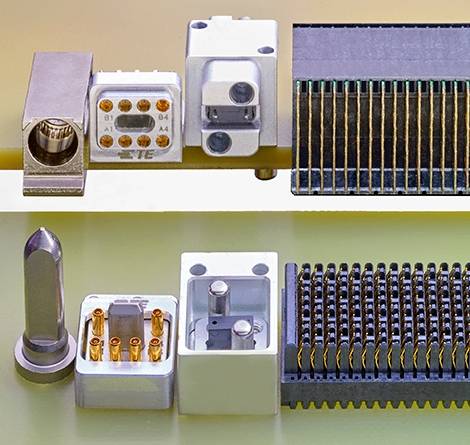 Nano RF module and contacts, (Photos: TE Connectivity)