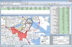 Screenshot: Mapitude