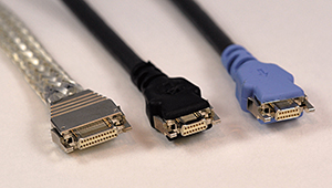 Figure 1. Latching Nano-Ds. (Photo: Omnetics)