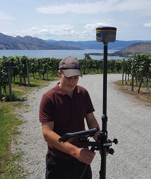 field test of a South rover with MicroSurvey software. (Photo: Gavin Schrock)