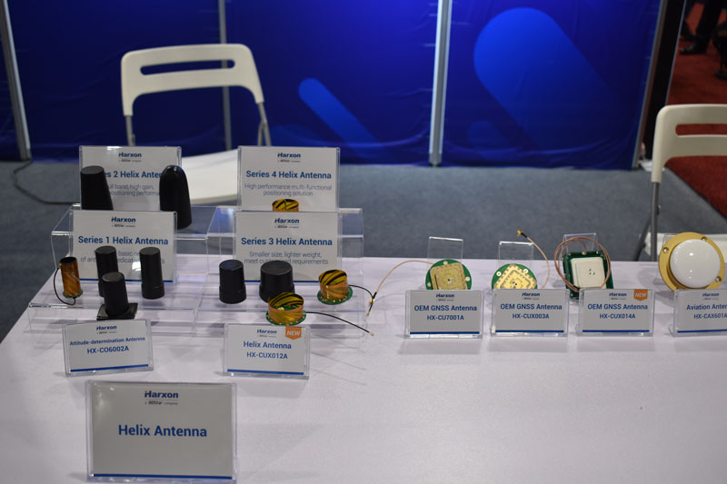 Harxon had its new helix antenna series on display at its XPONENTIAL booth.