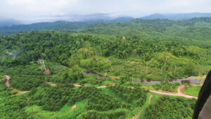 The helicopter view of the surveyed area. (Photo: SPH Engineering)