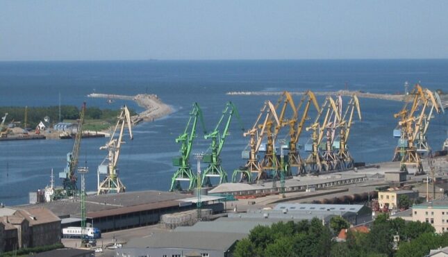 The port of Klaipėda handled more than 32 million tons of cargo in 2023. (Credit: public domain)