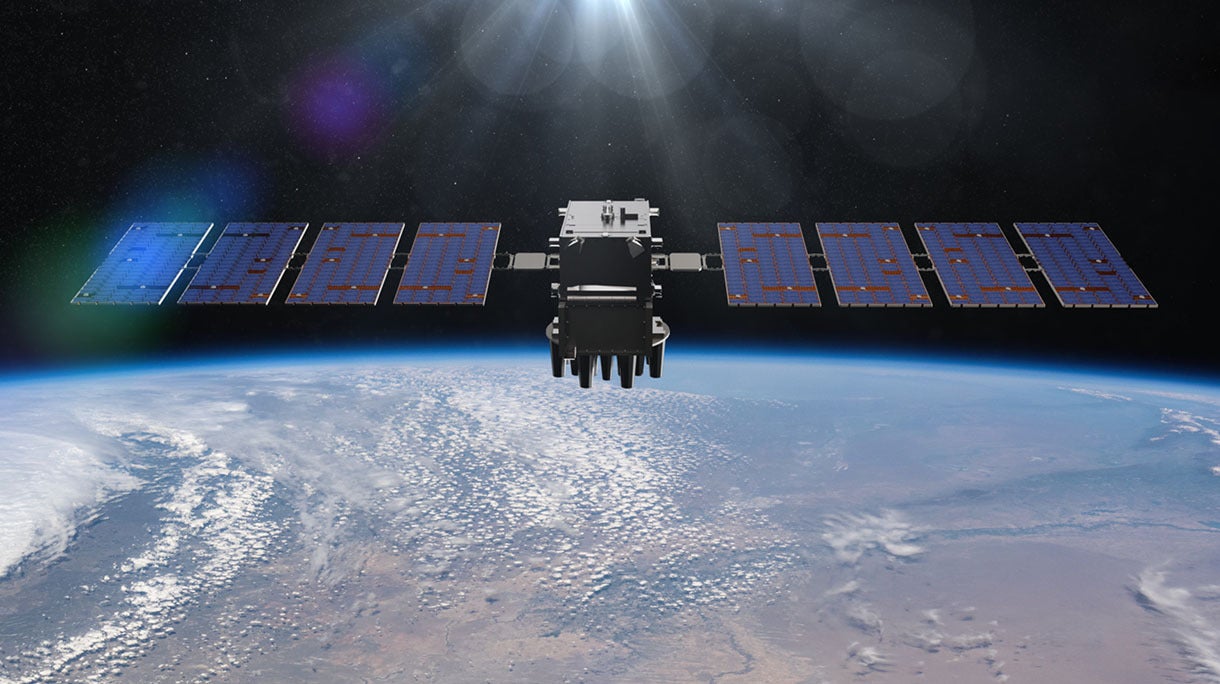 L3Harris payloads and components have been on board every U.S. GPS satellite—more than 70 missions since the 1970s. Our technology is at the core of GPS availability, accuracy and integrity. (Photo: L3Harris)