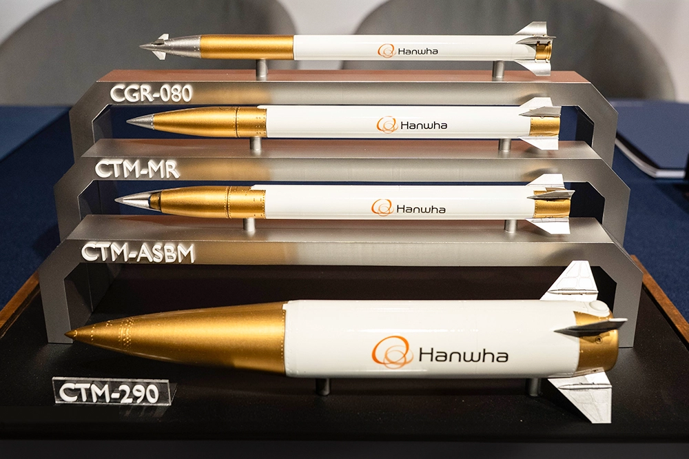 Deep-strike capability guided missile. (Photo: Hanwha)