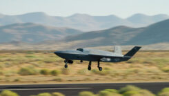 GA-ASI CAA makes first flight Aug.t 27, 2025. (Credit: GA-ASI)