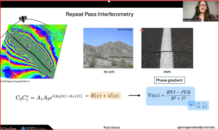 Repeat Pass Interferometry by Rubi Garcia Gonzalez.