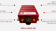 The Anello Aerial INS was introduced at CES 2026. (Image: Anello)