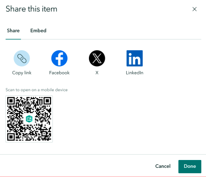 NSPS ArcGIS Story Map QR Code 