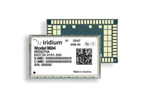 The Iridium 9604 module. (Credit: Iridium)