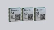 SyncIoT's G1 and G5 families of GNSS receiver modules. (Photo: SyncIoT)