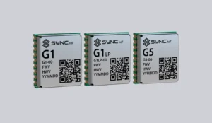 SyncIoT's G1 and G5 families of GNSS receiver modules. (Photo: SyncIoT)