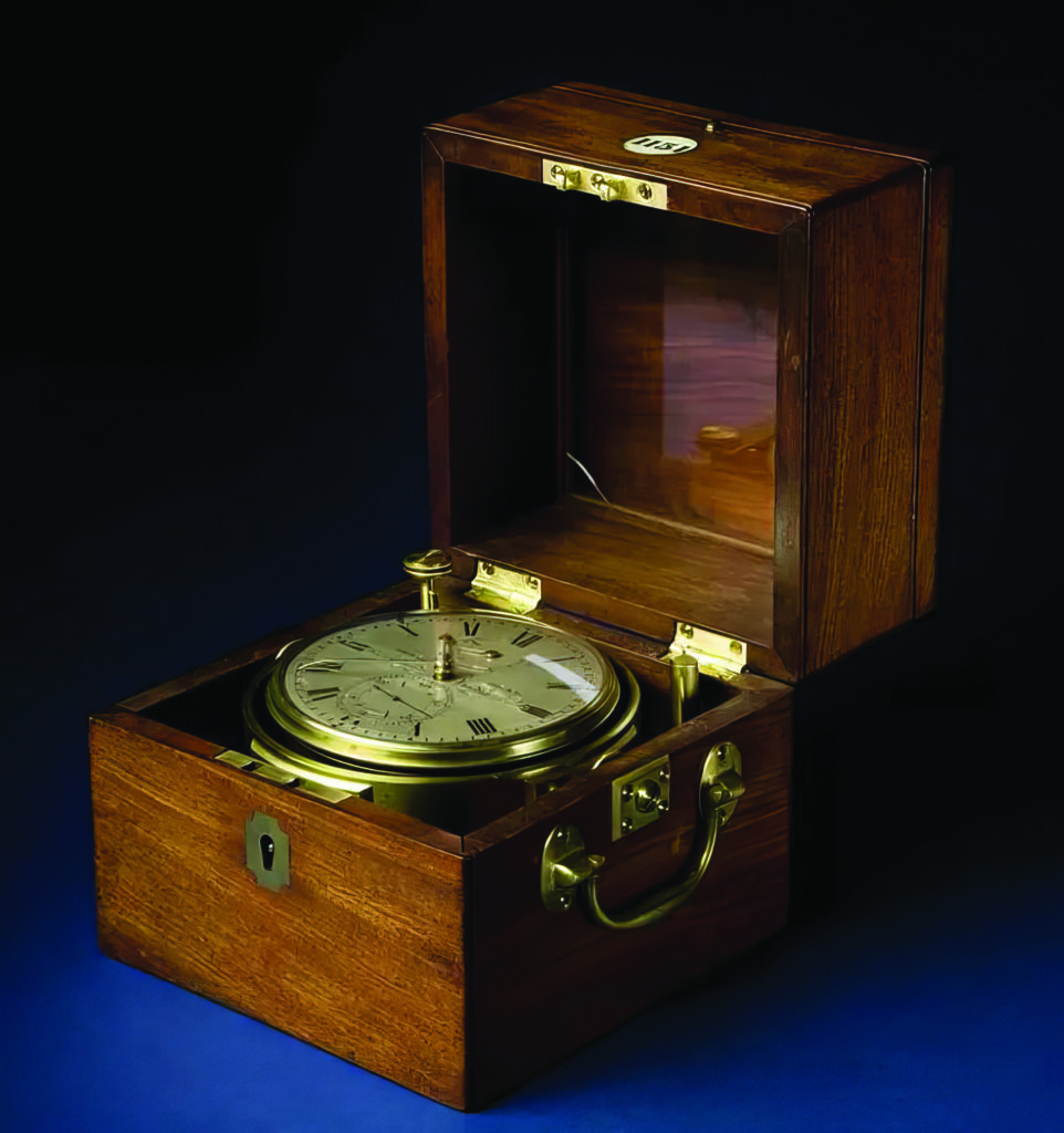 The marine chronometer (Photo: National Museum of American History/Smithsonian Institute)