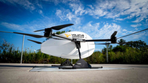 Volatus deploys medical supplies in Canada using the Trimble PX-1 RTX positioning solution. (Photo: Volatus Aerospace)