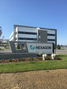 Hexagon’s Autonomous Solutions Business Area’s campus in Calgary, AB, Canada. (Credit: Hexagon)