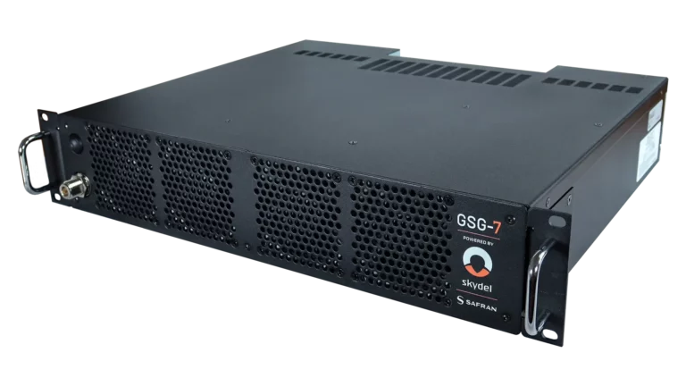 An image of GSG-7, a compact GNSS simulator for advanced GPS/GNSS receiver testing. (Photo: Safran)