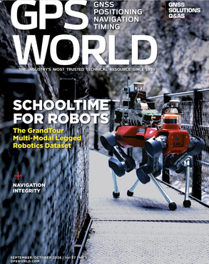 ETH Zurich researchers, working with partners including Leica Geosystems, built a multimodal capture system to create an open robotic training database based on diverse missions captured with a quadruped robot. (Credit: ETH Zurich)