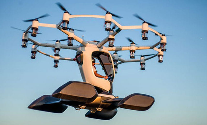 Hexa in flight (Photo: Lift)